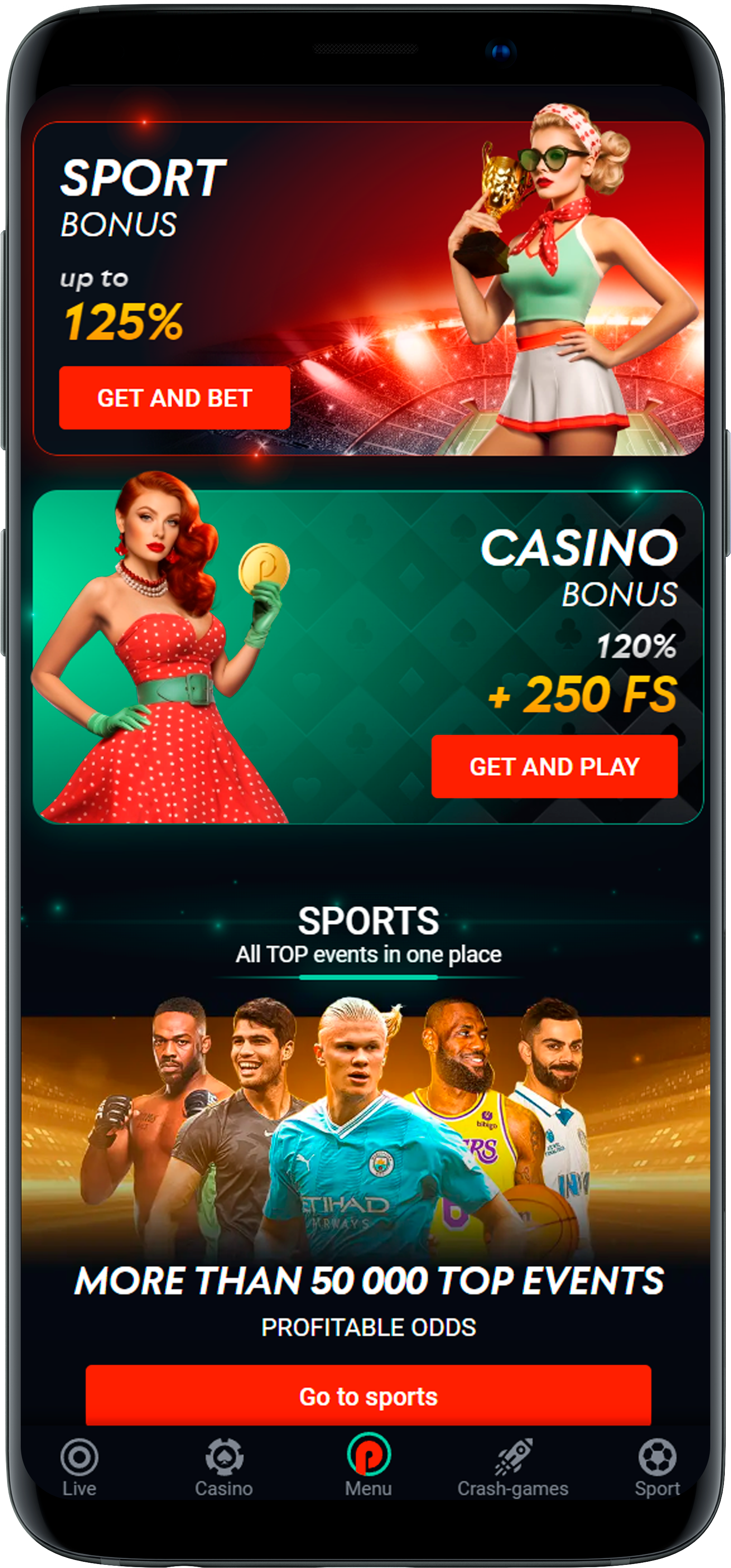 Pin Up Bet Casino APP para Android